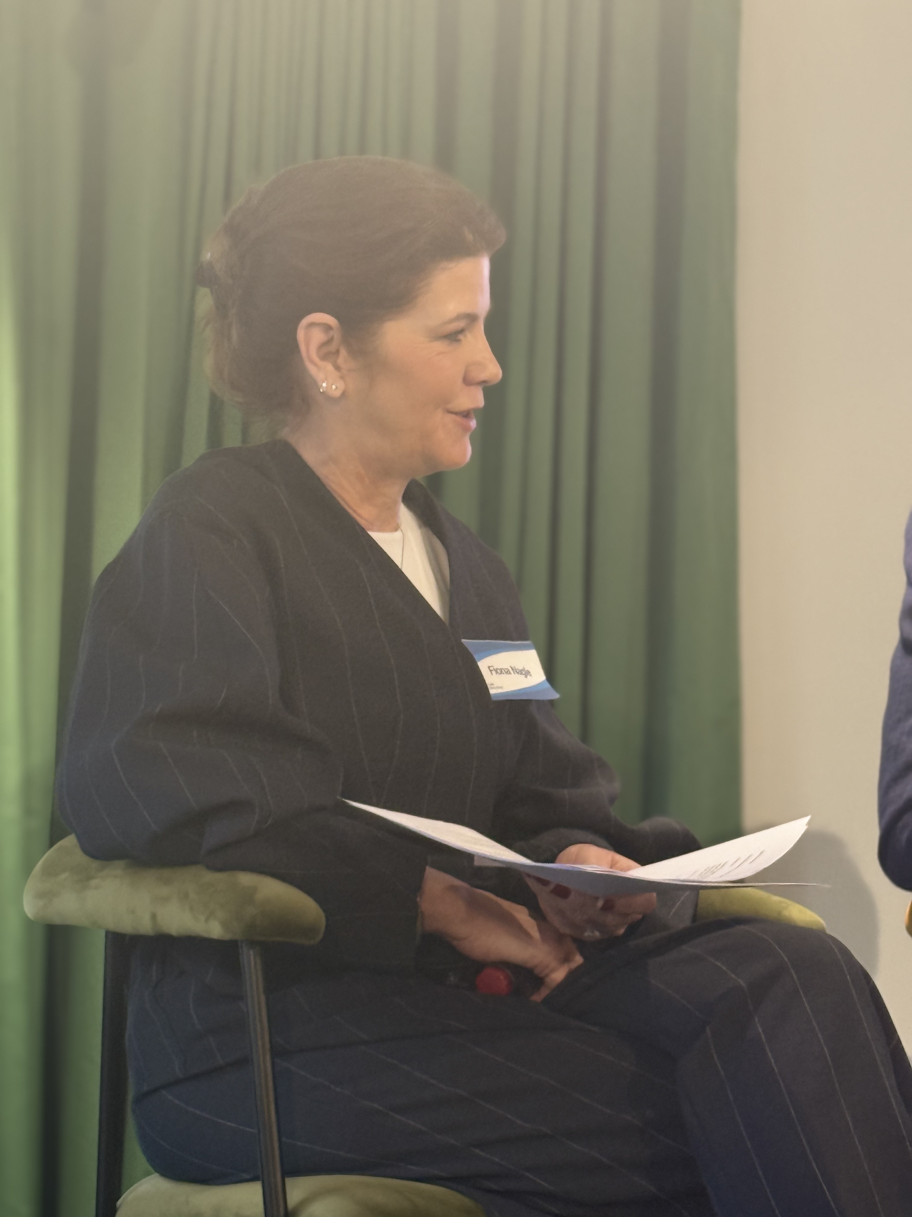 Fiona Nagle at Agile Executives event