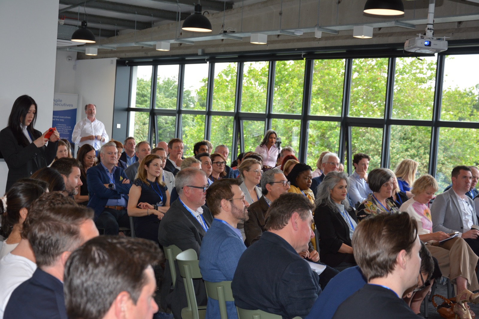 The audience at the 11 June event