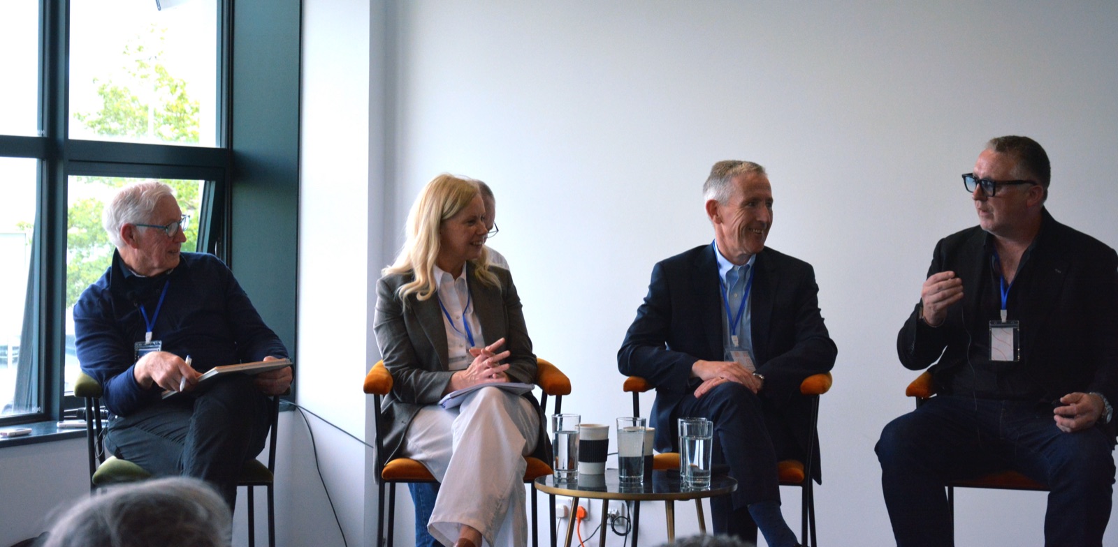 Martina Fitzgerald speaking on the panel