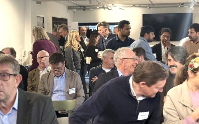 Panel session at an Agile Executives investor event